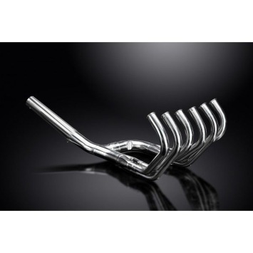 Delkevic volledig systeem Short Straight RVS 350mm zonder e-keur - CBX1000 79-83