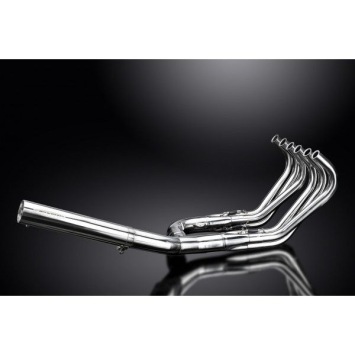 Delkevic volledig systeem Short Straight RVS 350mm zonder e-keur - CBX1000 79-83