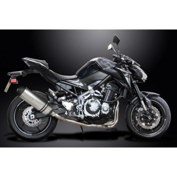Delkevic volledig systeem X-Oval Titanium 343mm zonder e-keur - Z900 (2017-2019)