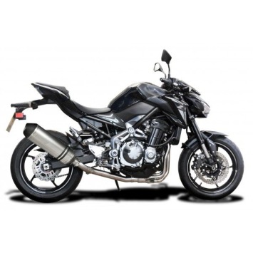 Delkevic volledig systeem X-Oval Titanium 343mm zonder e-keur - Z900 (2017-2019)