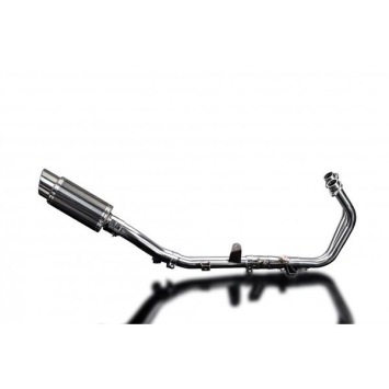 Delkevic volledig systeem Round Carbon 200mm zonder e-keur - CBR500R CB500F CB500X 13-15