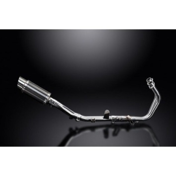 Delkevic volledig systeem Round Carbon 200mm zonder e-keur - CBR500R CB500F CB500X 13-15