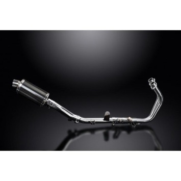 Delkevic volledig systeem Oval Carbon 225mm zonder e-keur - CBR500R CB500F CB500X 13-15