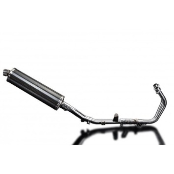 Delkevic volledig systeem Oval Carbon 450mm zonder e-keur - CBR500R CB500F CB500X 13-15