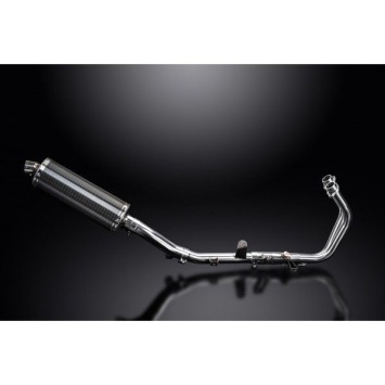 Delkevic volledig systeem Oval Carbon 350mm zonder e-keur - CBR500R CB500F CB500X 13-15