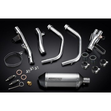 Delkevic volledig systeem X-Oval Titanium 260mm zonder e-keur - CBR500R CB500F CB500X 13-15