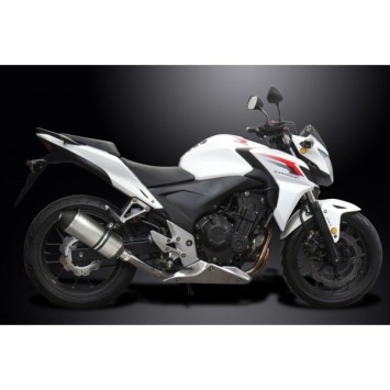 Delkevic volledig systeem X-Oval Titanium 260mm zonder e-keur - CBR500R CB500F CB500X 13-15