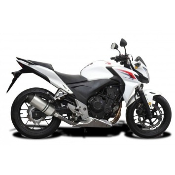 Delkevic volledig systeem X-Oval Titanium 260mm zonder e-keur - CBR500R CB500F CB500X 13-15