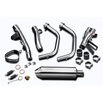 Delkevic volledig systeem Tri-Oval RVS 320mm zonder e-keur - CBR500R CB500F CB500X 13-15