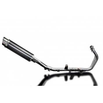 Delkevic volledig systeem Round Carbon 350mm - CBR500R CB500F CB500X 13-15