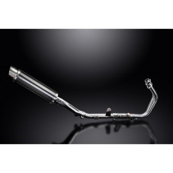 Delkevic volledig systeem Round Carbon 350mm - CBR500R CB500F CB500X 13-15