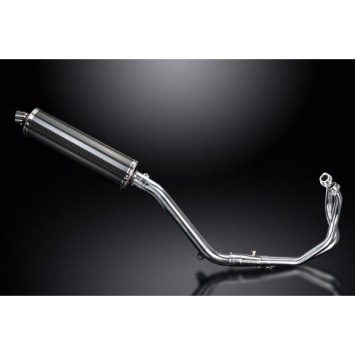 Delkevic volledig systeem Oval Carbon 450mm zonder e-keur - CRF1000L Africa Twin 2016-2019