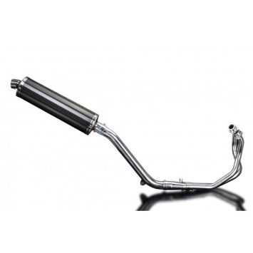 Delkevic volledig systeem Oval Carbon 450mm zonder e-keur - CRF1000L Africa Twin 2016-2019