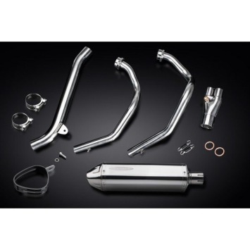 Delkevic volledig systeem Tri-Oval RVS 320mm zonder e-keur - CRF1000L Africa Twin 2016-2019