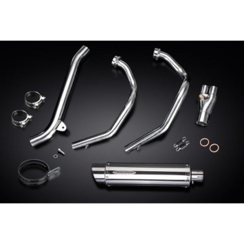 Delkevic volledig systeem Round RVS 350mm zonder e-keur - CRF1000L Africa Twin 2016-2019