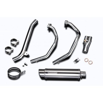 Delkevic volledig systeem Round RVS 350mm zonder e-keur - CRF1000L Africa Twin 2016-2019