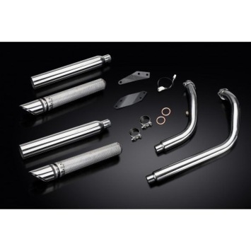 Delkevic volledig systeem Round RVS 550mm - VT750 SHADOW SPIRIT (2008-2018)