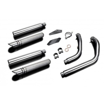 Delkevic volledig systeem Round RVS 550mm - VT750 SHADOW SPIRIT (2008-2018)