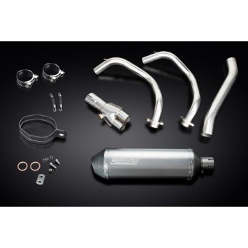 Delkevic volledig systeem X-Oval Titanium 343mm zonder e-keur - Tracer 700 (2016-2019)