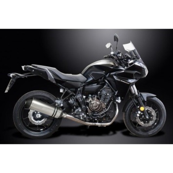 Delkevic volledig systeem X-Oval Titanium 343mm zonder e-keur - Tracer 700 (2016-2019)