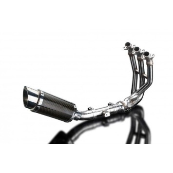 Delkevic volledig systeem Round Carbon 200mm zonder e-keur - Street Triple 675 (2013-2016)