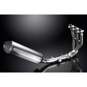 Delkevic volledig systeem X-Oval Titanium 343mm zonder e-keur - Street Triple 675 (2013-2016)