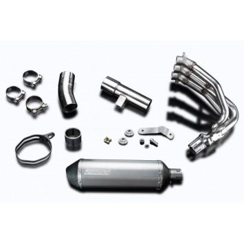 Delkevic volledig systeem X-Oval Titanium 343mm zonder e-keur - Street Triple 675 (2013-2016)