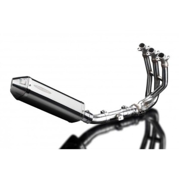 Delkevic volledig systeem Tri-Oval RVS 320mm zonder e-keur - Street Triple 675 (2013-2016)