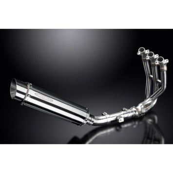 Delkevic volledig systeem Round RVS 350mm zonder e-keur - Street Triple 675 (2013-2016)