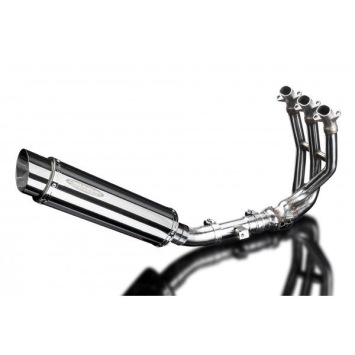 Delkevic volledig systeem Round RVS 350mm zonder e-keur - Street Triple 675 (2013-2016)