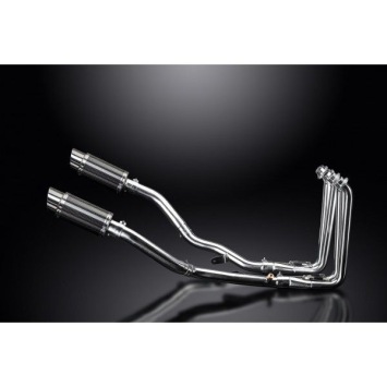 Delkevic volledig systeem Round Carbon 200mm zonder e-keur - FJR1300 (2001-2005)