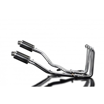 Delkevic Auspuffanlage Oval Carbon 225mm ohne EG-BE - FJR1300 (2001-2005)