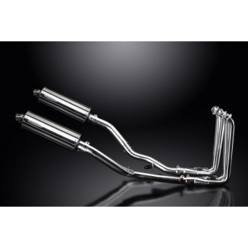 Delkevic volledig systeem Oval RVS 350mm zonder e-keur - FJR1300 (2001-2005)