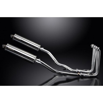 Delkevic volledig systeem Oval RVS 450mm zonder e-keur - FJR1300 (2001-2005)