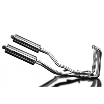 Delkevic volledig systeem Oval RVS 450mm zonder e-keur - FJR1300 (2001-2005)