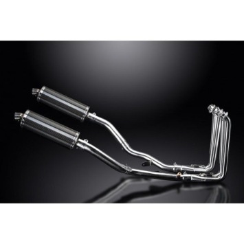 Delkevic volledig systeem Oval Carbon 350mm zonder e-keur - FJR1300 (2001-2005)