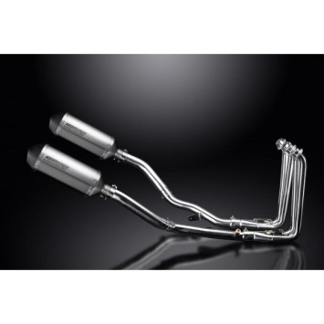 Delkevic Auspuffanlage X-Oval Titanium 260mm ohne EG-BE - FJR1300 (2001-2005)