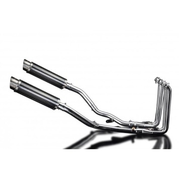 Delkevic volledig systeem Round Carbon 350mm zonder e-keur - FJR1300 (2001-2005)