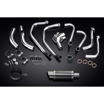 Delkevic volledig systeem Round Carbon 200mm zonder e-keur - VFR800X CROSSRUNNER 2011-14