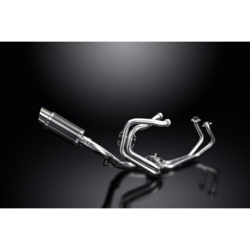 Delkevic volledig systeem Round Carbon 200mm zonder e-keur - VFR800X CROSSRUNNER 2011-14