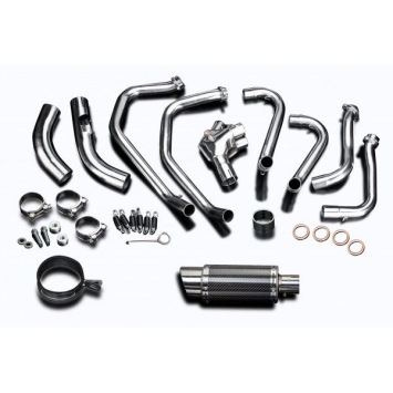 Delkevic volledig systeem Round Carbon 200mm zonder e-keur - VFR800X CROSSRUNNER 2011-14