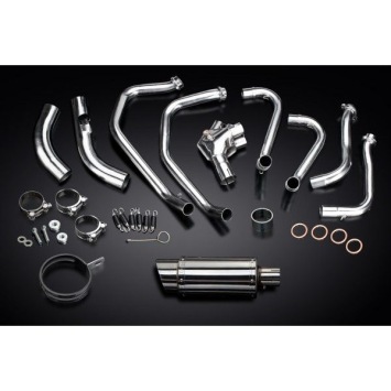 Delkevic volledig systeem Round RVS 200mm zonder e-keur - VFR800X CROSSRUNNER 2011-14