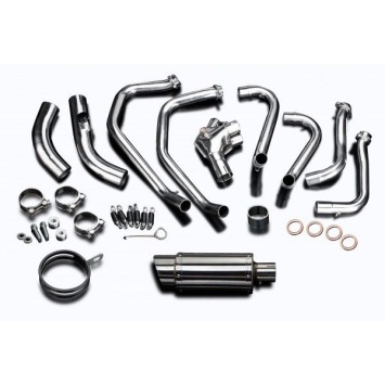 Delkevic volledig systeem Round RVS 200mm zonder e-keur - VFR800X CROSSRUNNER 2011-14