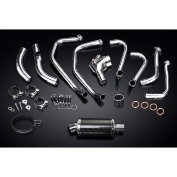 Delkevic volledig systeem Oval Carbon 225mm zonder e-keur - VFR800X CROSSRUNNER 2011-14