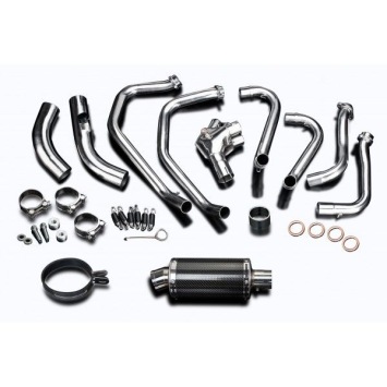 Delkevic volledig systeem Oval Carbon 225mm zonder e-keur - VFR800X CROSSRUNNER 2011-14