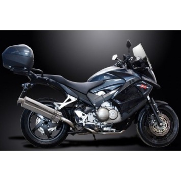Delkevic volledig systeem Oval RVS 450mm zonder e-keur - VFR800X CROSSRUNNER 2011-14