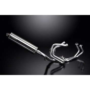 Delkevic volledig systeem Oval RVS 450mm zonder e-keur - VFR800X CROSSRUNNER 2011-14