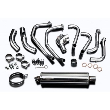 Delkevic volledig systeem Oval RVS 450mm zonder e-keur - VFR800X CROSSRUNNER 2011-14