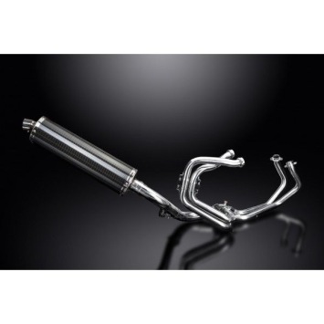 Delkevic volledig systeem Oval Carbon 450mm zonder e-keur - VFR800X CROSSRUNNER 2011-14