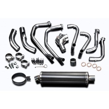 Delkevic volledig systeem Oval Carbon 450mm zonder e-keur - VFR800X CROSSRUNNER 2011-14